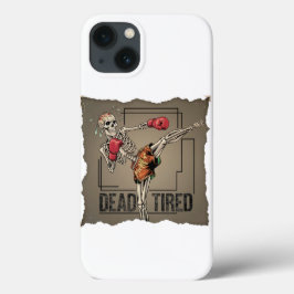 クラシックムアイタイ骨格戦闘機Iphoneケース iPhone 13ケース