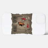 クラシックムアイタイ骨格戦闘機Iphoneケース Case-Mate iPhoneケース (裏面 (横))