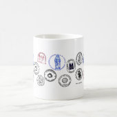 クラシックムグサンジェームズウェイ コーヒーマグカップ (中央)