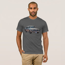 クラシックムスタン抽象芸術Tシャツ Tシャツ
