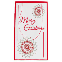 クラシックメダリオンスノーフレーク スモールペーパーバッグ