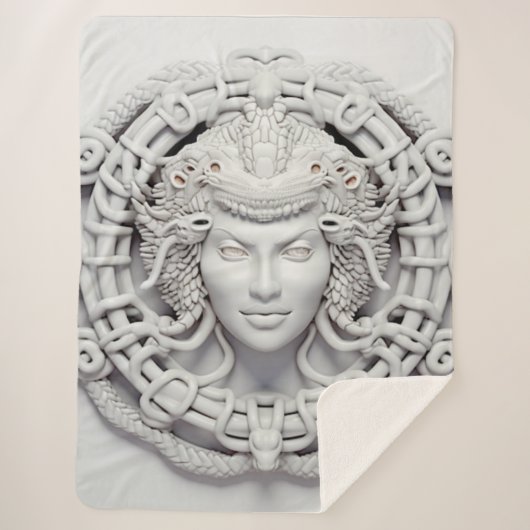 クラシックメドゥーサブランケット シェルパブランケット (正面)