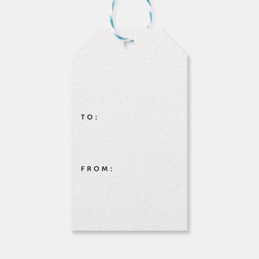 クラシックメリークリスマスウィンターホリデーリース ギフトタグ (裏面)