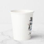 クラシックメリークリスマスウォーター雪だるまパーティー 紙コップ (右)