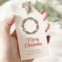 クラシックメリークリスマスホリデーリース