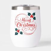 クラシックメリークリスマスホリーベリーホリデーアート (正面)