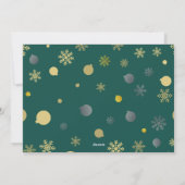 クラシックメリークリスマス シーズンカード (裏面)