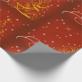 クラシックメリークリスマス ラッピングペーパー (角)