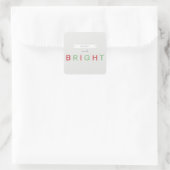 クラシックメリー明るい スクエアシール (バッグ)