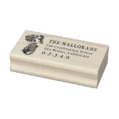 クラシックメルメカスタムード差出人住所 ラバースタンプ (スタンプ)