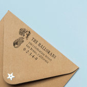 クラシックメルメカスタムード差出人住所 ラバースタンプ