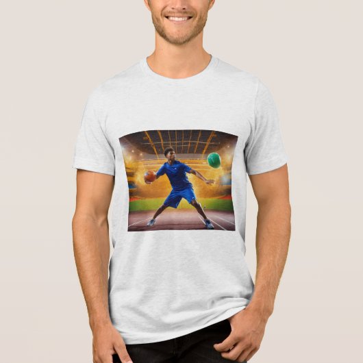 「クラシックメンズコットンTシャツ」「グラフィックはっきりしたティーF トライブレンドTシャツ (正面)