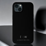 クラシックモダンエレガントミニマル名 iPhone 13ケース<br><div class="desc">私たちの頭が切れるミニマルクラシックスエレガントモノグラムモダン名iPhoneケースであなたの電話を高める。この綿密に設計されたケースは、時代を超越した洗練とミニマリズムを組み合わせコンテンポラリーている。完璧に作り上げら保護れ、デバイスだけでなく、スタイルのtouchを追加パーソナライズされたする。モノグラムと名前のカスタマイズのオプションは独自に作り、あなたのiPhoneに洗練の余分な層を追加する。白黒のお洒落配色はクラシックでありながら審美的で、装モダン置やセッティングを補完する。スリムなプロファイルは、携帯電話のスリムな型枠要素を維持しながら快適なグリップを確保する。このケースは、エレガンスと機能性の完璧なバランスを打つ。単なる電話アクセサリーではなく、洗練された味を反映したステートメント作品。個人的な使用のために、または思いやりある贈り物としてクラシックエレガント、ミニマリストのモノグラム名iPhoneケースは、スタイルとユーティリティの典型であり、あなたのiPhoneが確かに洗練さユニークれていると保証する。</div>