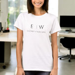 クラシックモダンエレガントミニマル名 Tシャツ<br><div class="desc">私たちのモノグラム白黒ミニマルモダンリストTシャエレガントツであなたのスタイルを高める。このワードローブは、クラシックの洗練さとミニマルコンテンポラリーリズムをシームレスに融合させ、汎用性とスタイリッシュコレクションへの追加を実現。このTシャツは詳細に細心の注意を払って作られ、単なる衣服ではなく、ステートメントパーソナライズされたである。カスタマイズ可能なモノグラムユニークはtouchを追加し表現て、エレガンスで自分の個性を実現する。時代を超越した白黒の配色は洗練され、様々な大事な行事や簡単に合わせて服装を揃える。快適で通気性の高い生地は、あなたは着替えようと着替えようと、心地よいを終日保保証しカジュアルている。このTシャツはファッションとパーソナライゼーションの両方を体現し、洗練されたスタイルを鑑賞する人に最適。あなたは社会的なイベントに足を踏み入れたり、街を叩いたり、単に一日を楽しんだりしたリラックス、モノグラム白黒ミニマルモダンリストのTシャツは洗練さしゃれているれ、あらゆる場面で際立つことができる。</div>