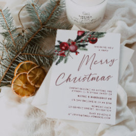 クラシックモダンパーティー 招待状