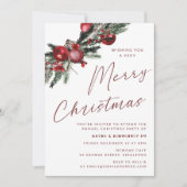 クラシックモダンパーティー 招待状 (正面)