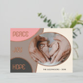 クラシックモダン季節のごあいさつバラ金ゴールド 箔シーズンカード (立ち正面)