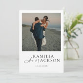 クラシックモダン招待状 - エレガントでミニマル 招待状 (スタンド正面)