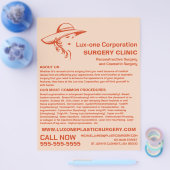 クラシックモデル、整形外科医、整形外科 チラシ (シングル)