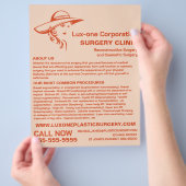 クラシックモデル、整形外科医、整形外科 チラシ (手)