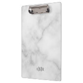 クラシックモノグパーソナライズされたラム クリップボード (左)