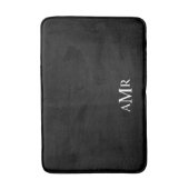 クラシックモノグパーソナライズされたラム バスマット (正面縦)