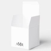 クラシックモノグパーソナライズされたラム フェイバーボックス (オープン)