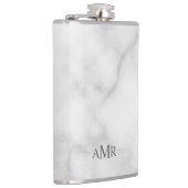 クラシックモノグパーソナライズされたラム フラスク (右)