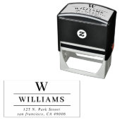 クラシックモノグミニマルラム差出人住所 セルフインキングスタンプ (インサイチュ)