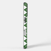 クラシックモノグラアーガイルム付きカスタム模様 Case-Mate iPhoneケース (裏面 / 右)