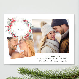 クラシックモノグラエレガントム葉リース2枚の写真 シーズンカード