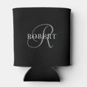 クラシックモノグラムイニシャル名 缶クーラー (裏面)