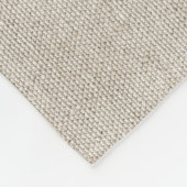 クラシックモノグラムホワイトイニシャルフレックスリ素晴らしネン フリースブランケット (角)