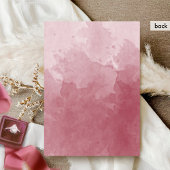 クラシックモノグラムBurgundyウォーター結婚カラー 招待状