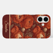 クラシックモムギフト ラナンキュラス 名前 Case-Mate iPhoneケース (裏面 (横))