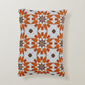 クラシックモロッコ幾何装飾模様 アクセントクッション (裏面(縦))