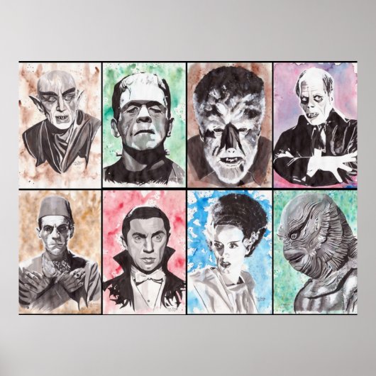 クラシックモンスターコレクション ポスター (正面)