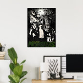 クラシックモンスター ポスター (ホームオフィス)