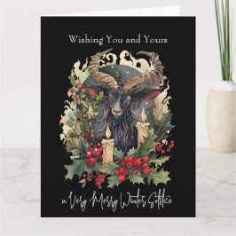 クラシックヤギユール(キリスト降誕祭) カード