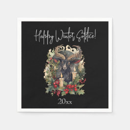 クラシックヤギユール(キリスト降誕祭) スタンダードカクテルナプキン