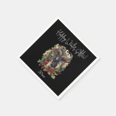 クラシックヤギユール(キリスト降誕祭) スタンダードカクテルナプキン (角)