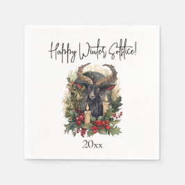 クラシックヤギユール(キリスト降誕祭) スタンダードカクテルナプキン