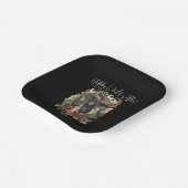 クラシックヤギユール（キリスト降誕祭） ペーパープレート (傾斜あり)