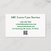 クラシックヤードプロローン気にク 名刺 (裏面)