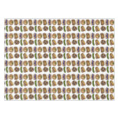 クラシックユダヤ教デリフーズBagel Lox Knish Blintz テーブルクロス (正面(横))