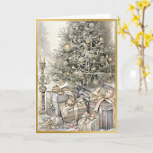 クラシックユレイチドオペルンス カード (黄色い花)