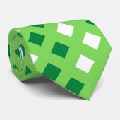 クラシックライトグリーンのプユニセックスライドネックタイ ネクタイ (ロール)