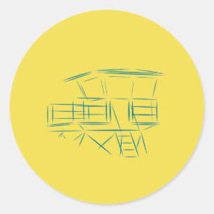 クラシックライフガードタワー ラウンドシール