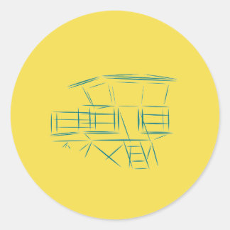 クラシックライフガードタワー ラウンドシール