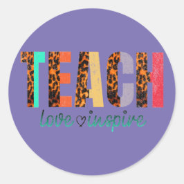 クラシックラウンドスティッカーズスクール ラウンドシール